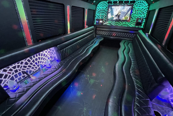 Hollywood Limo Bus Interior