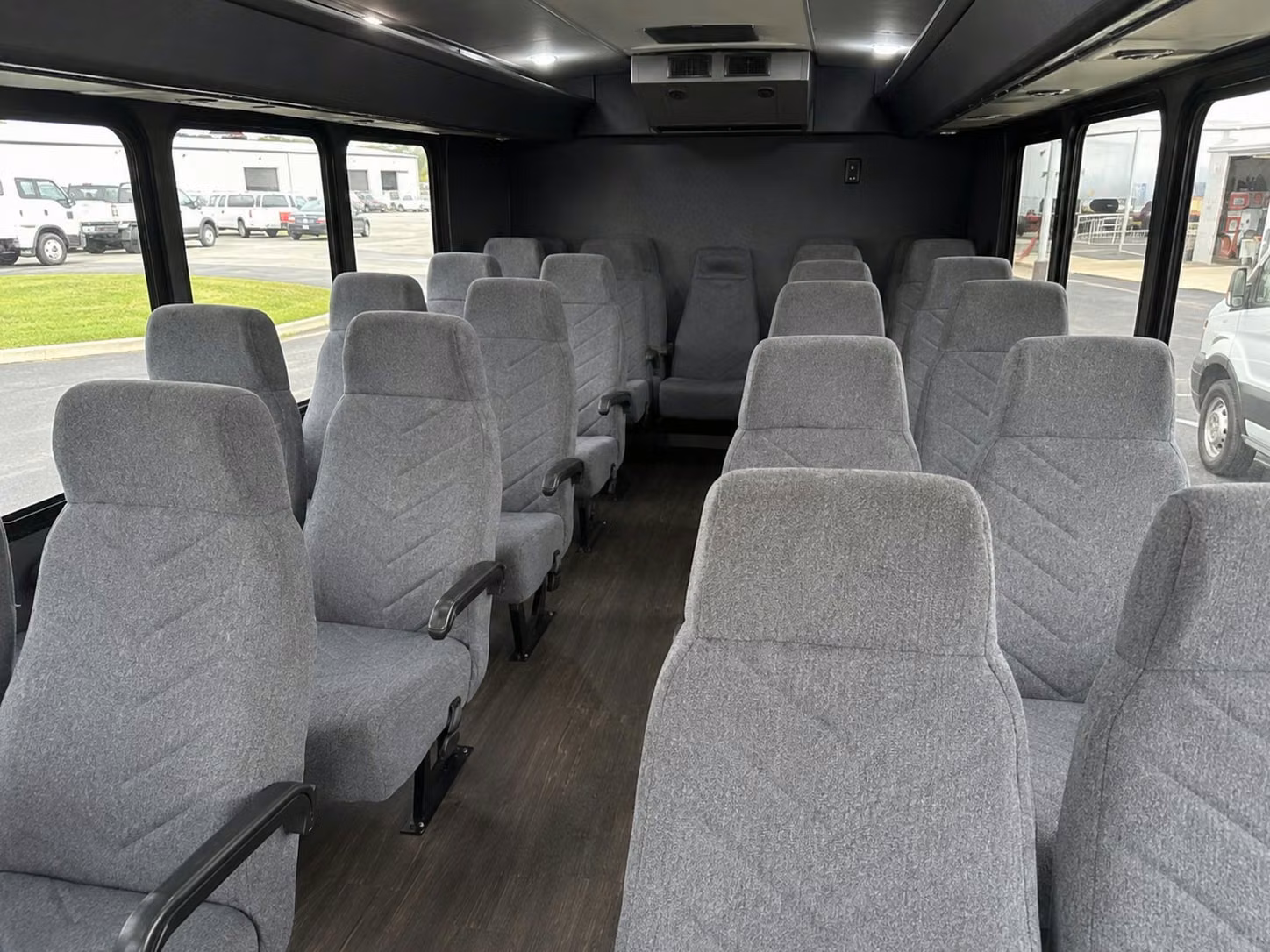 20 passenger minibus interior