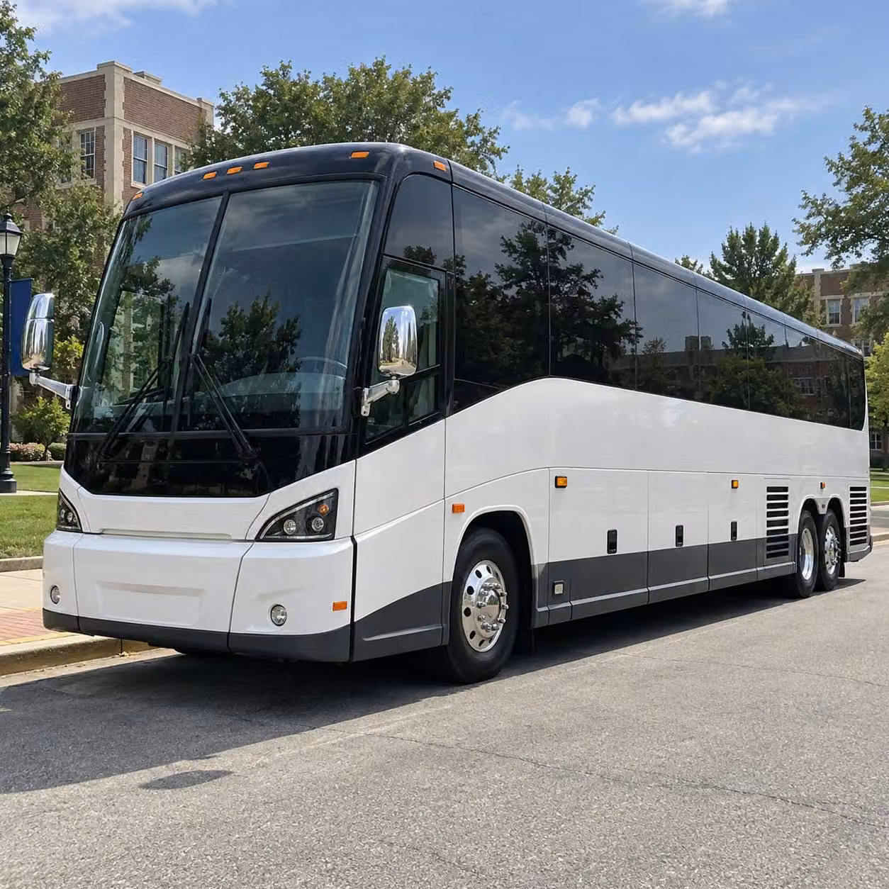 56 passenger charter bus
