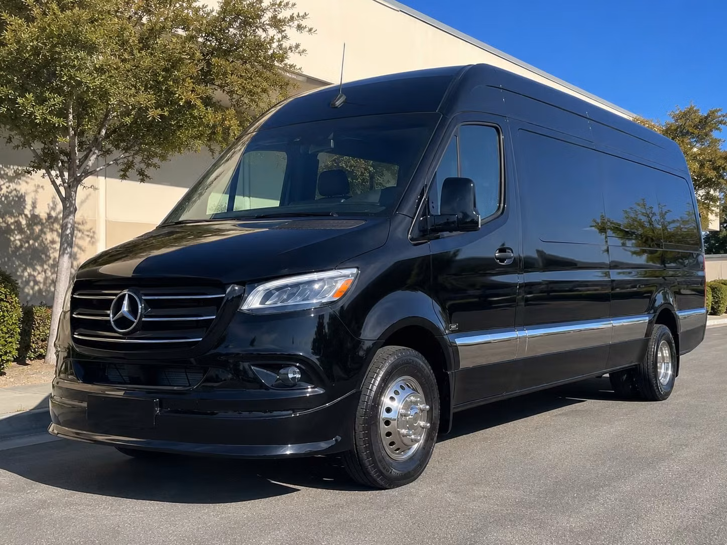 sprinter van with driver