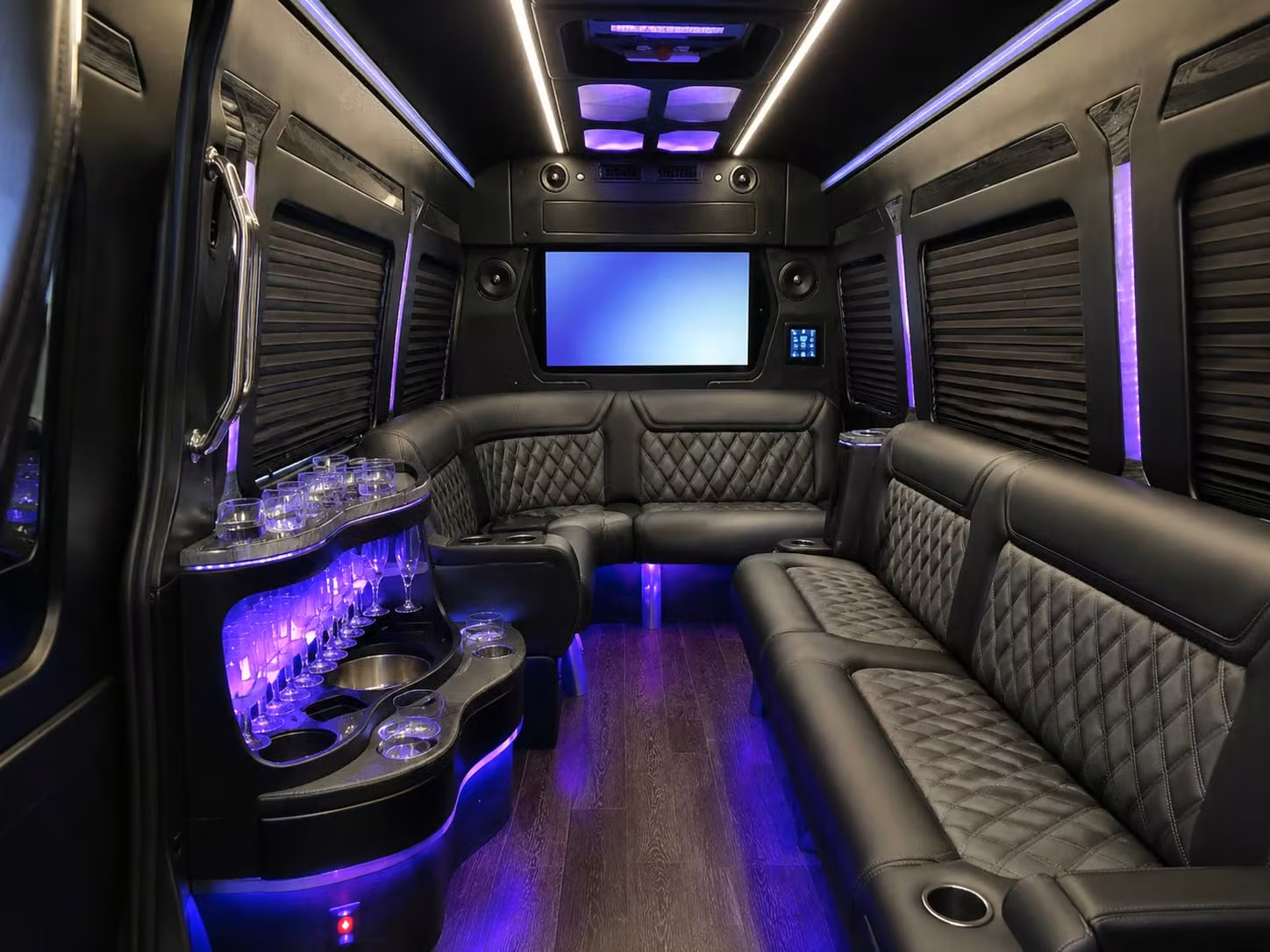 sprinter vans for executive prom arrivals in hollywood